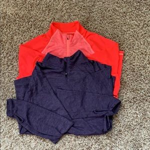Set of 2 Active Wear Long Sleeve
